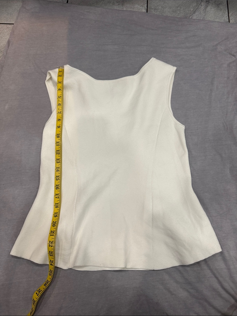 Maeve Sleeveless Peplum Tank Top - Picture 3 of 5